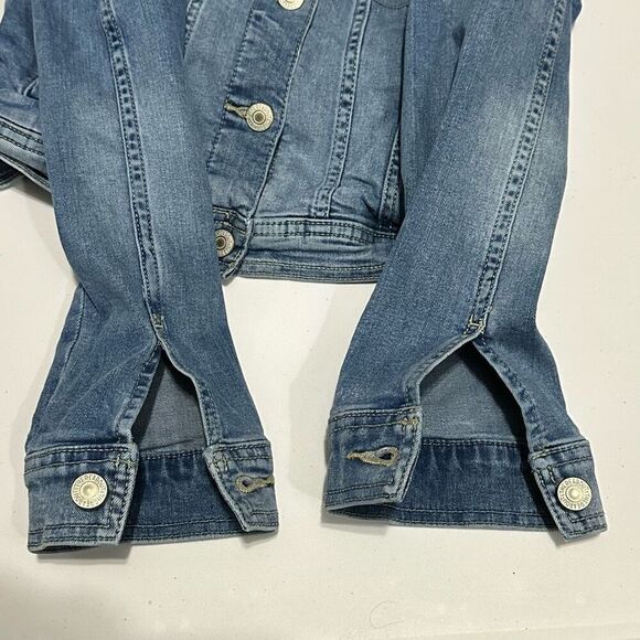 Thereabouts Denim/Jean Button Up Jacket Girls Size Medium 10/12 - Picture 6 of 10